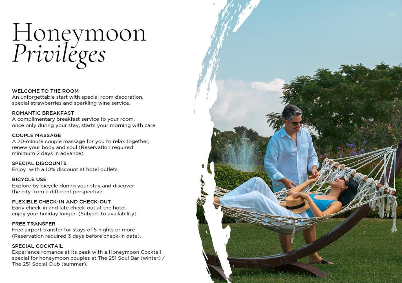 Akra Antalya Hotel Bagian luar foto Honeymoon Privileges